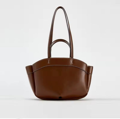 Elegante Maroon Handtasche