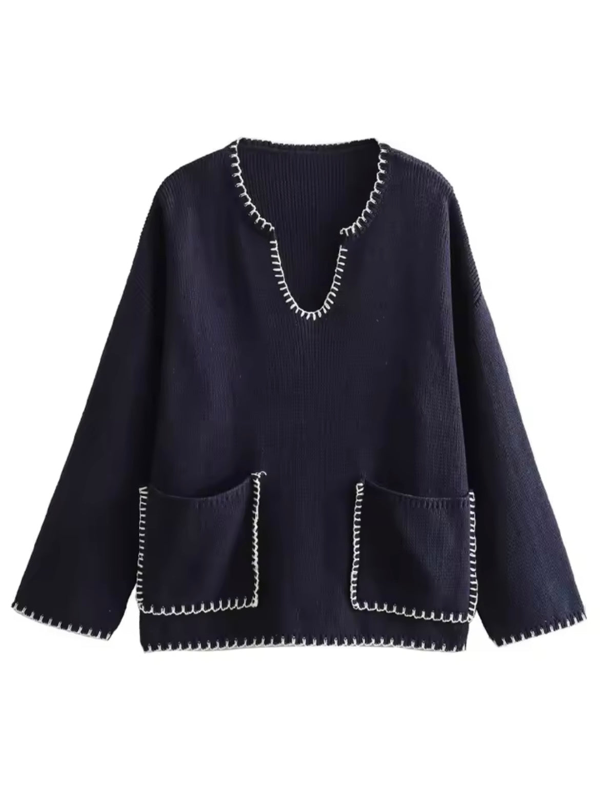 Sea-Blue Pullover