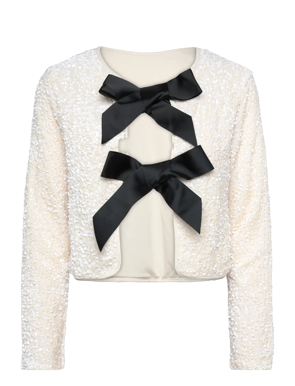 Sparkle Bow Pailletten-Jacke