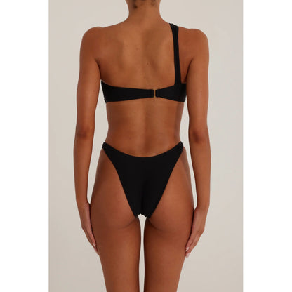 Rückenfreier Spiral-Halfter Monokini